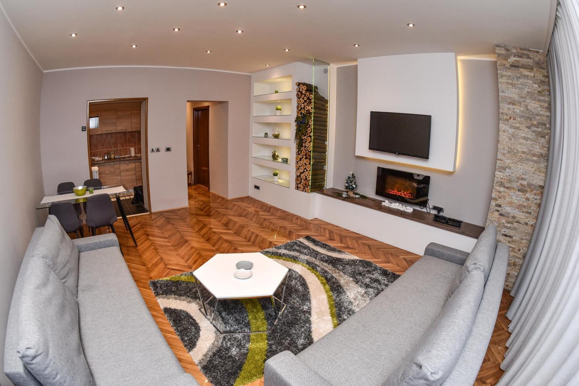 Chimney Modern Apartment Novi Sad Exteriér fotografie